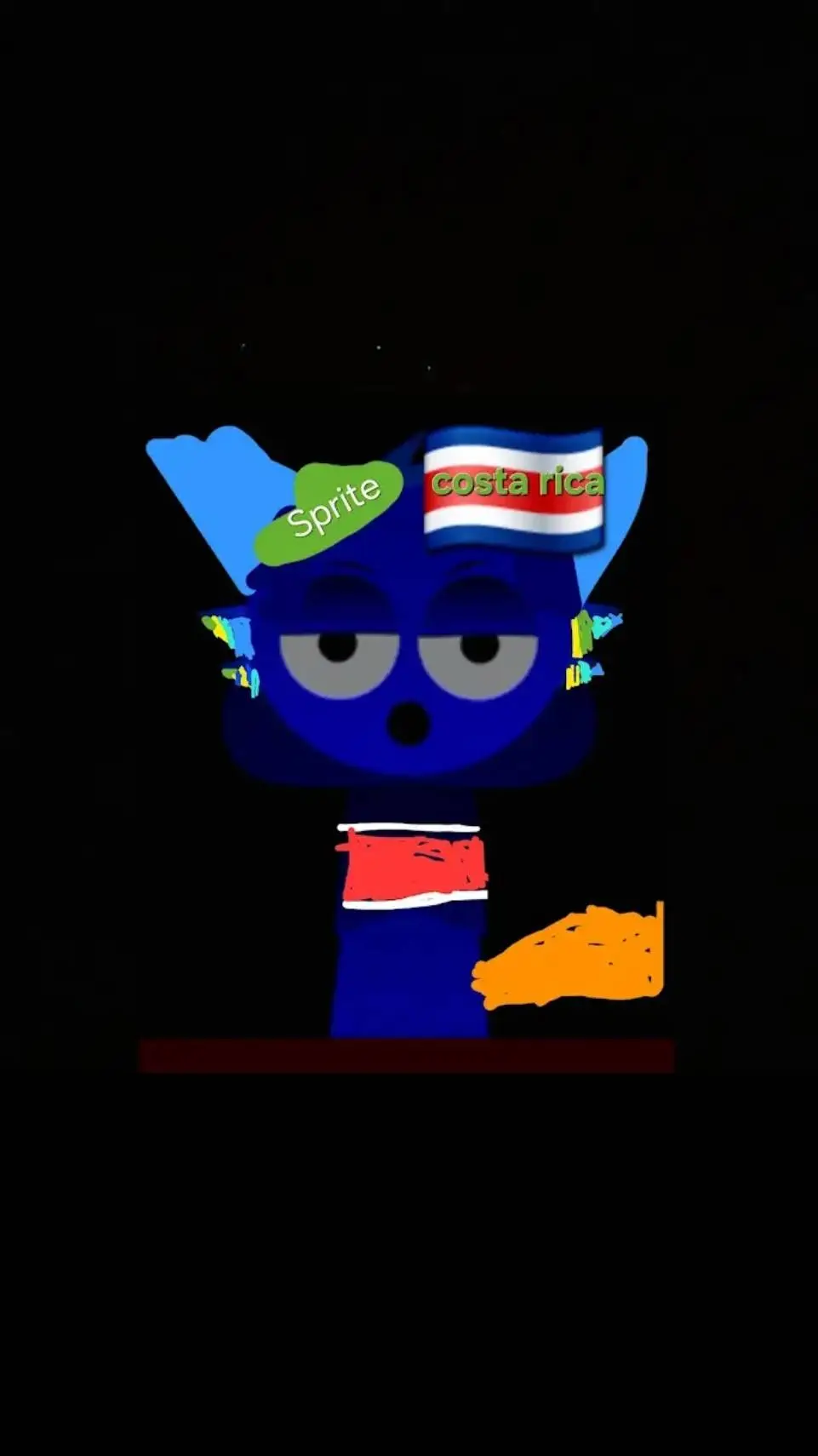 ai character: costa jevin  background