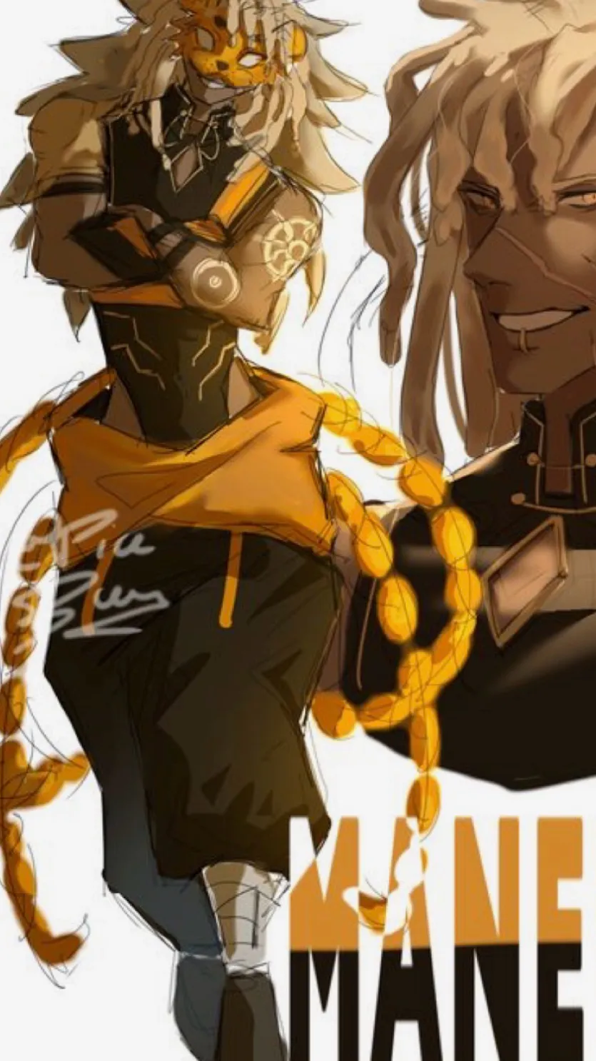 ai character: MANEPEAR!😛 background