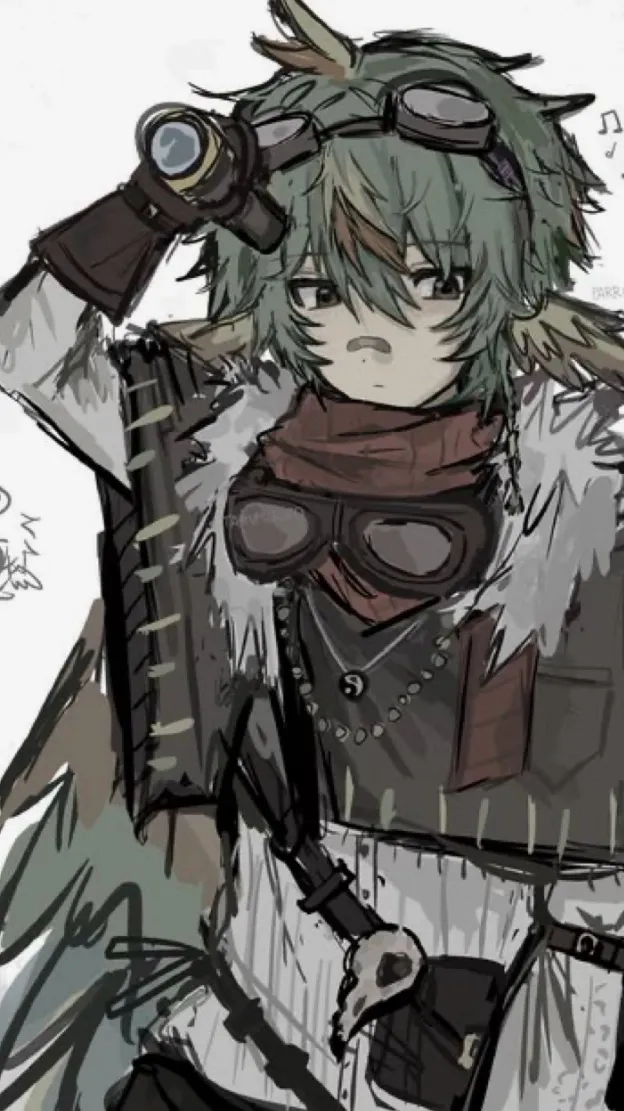 ai character: ParrotX2 background