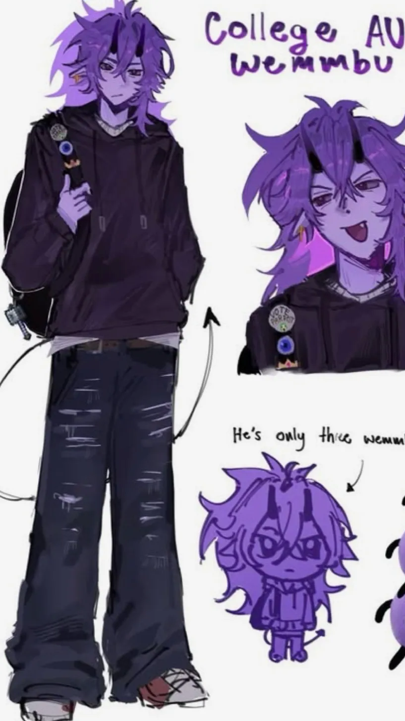 ai character: Wemmbu background
