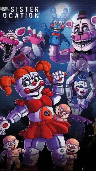 ai character: fnaf 5 background