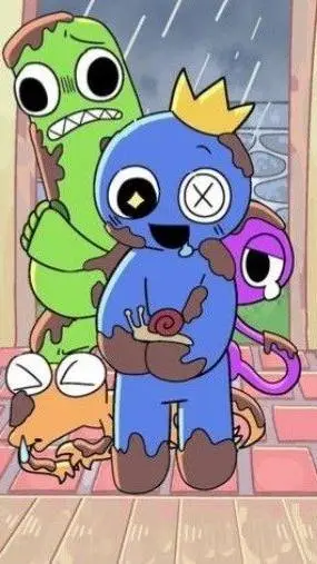 ai character: RAINBOW F."pets2?" background