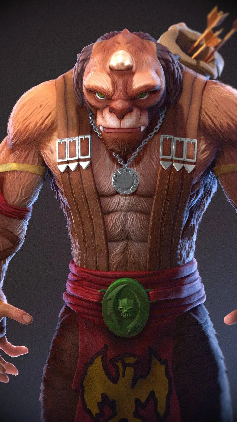 ai character: gorgonoides  background