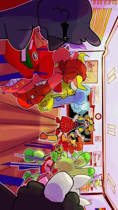 ai character: NC. SC. ESCOLA background