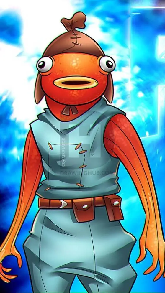 ai character: Fishstick background