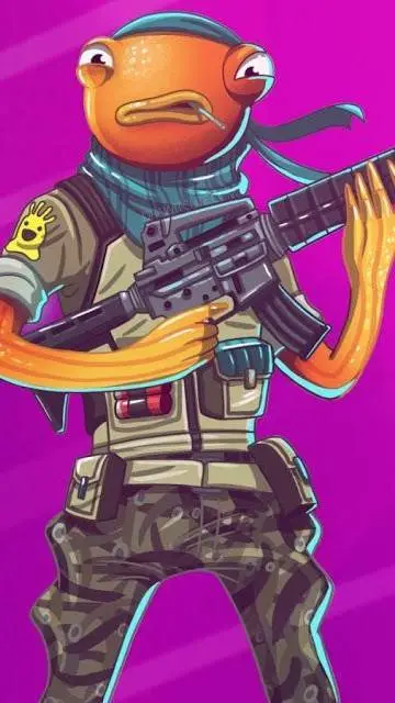 ai character: Fishstick background