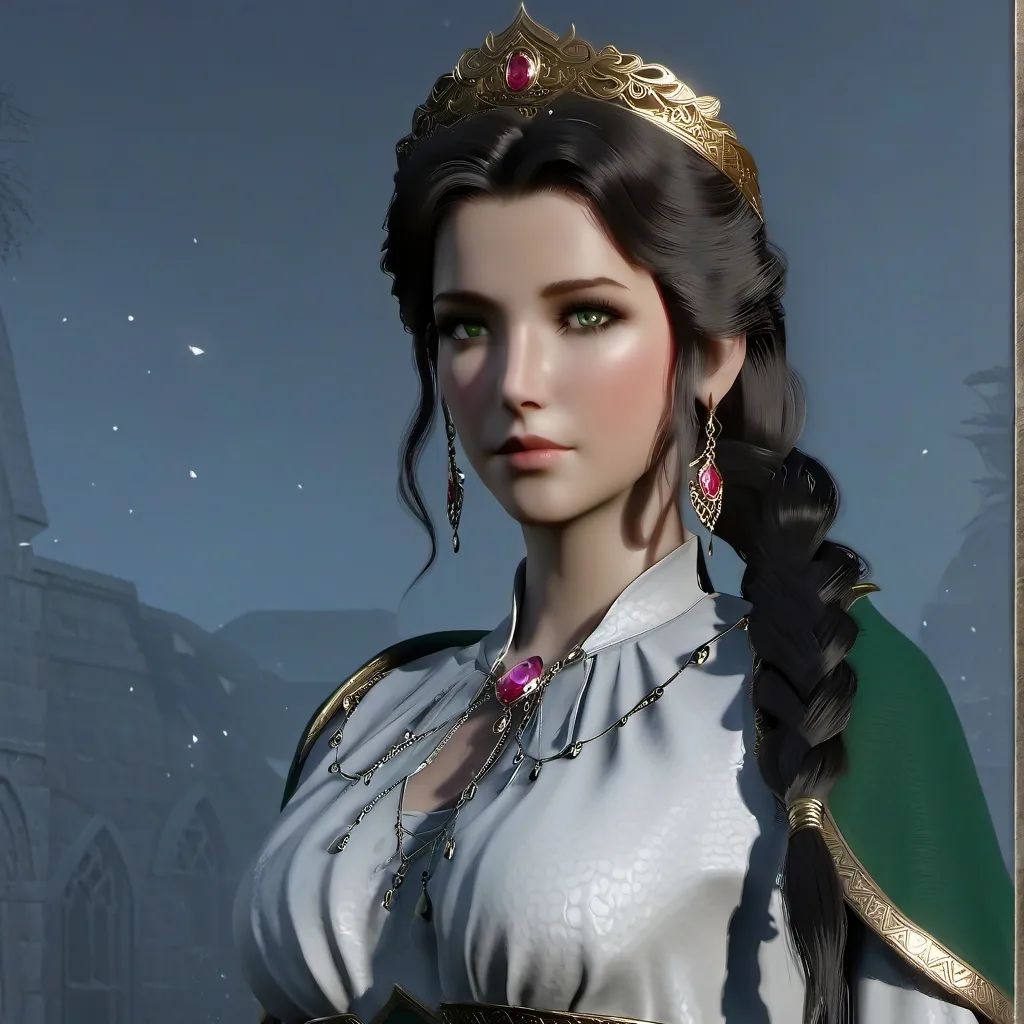 chat with ai character: Queen Elenar