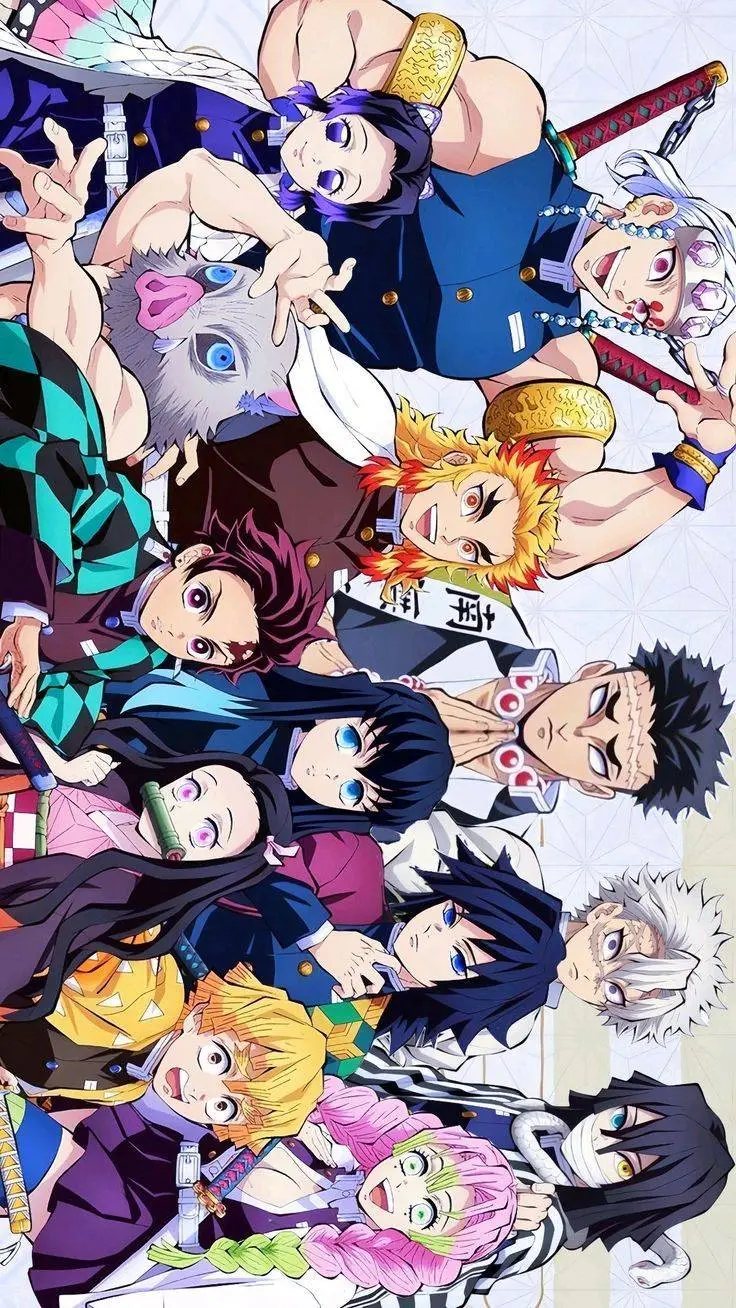 ai character: Demon slayer background