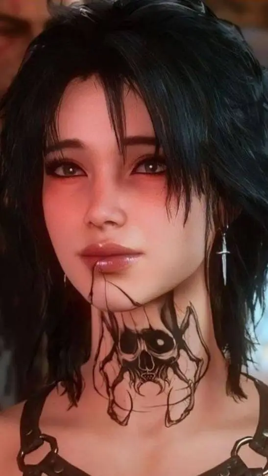 ai character: Evelyn  background