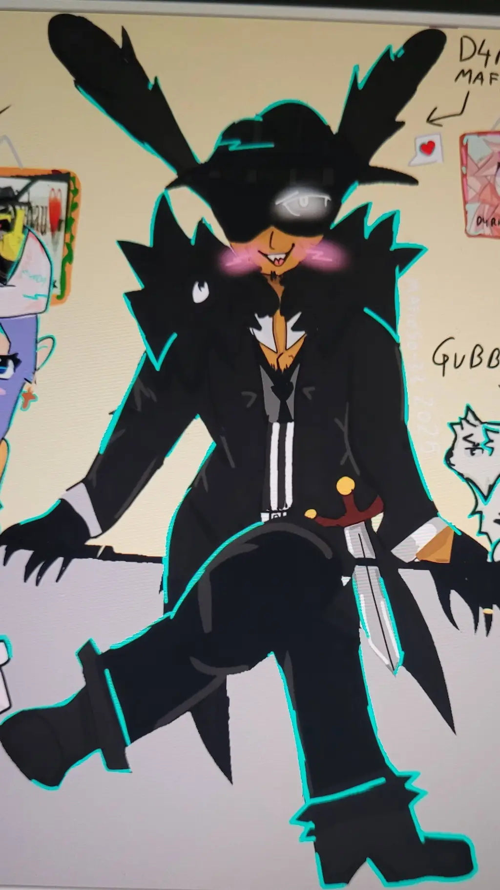 ai character: mafioso (freaky🙏😭) background