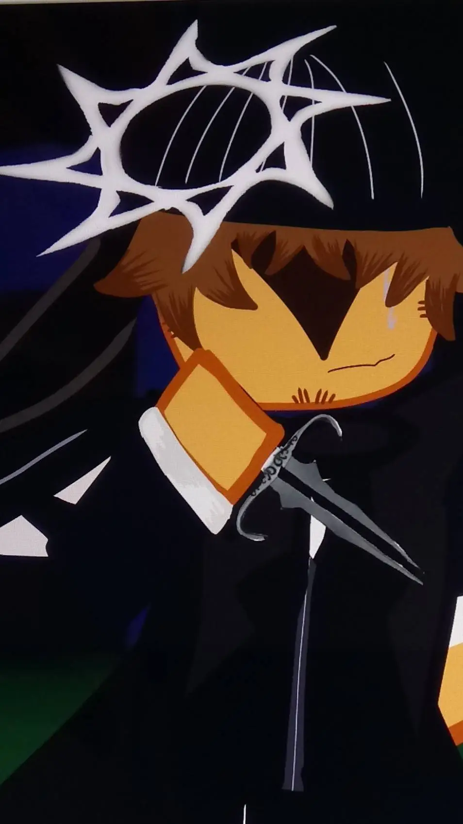 ai character: Spawnisim mafioso꥟ background