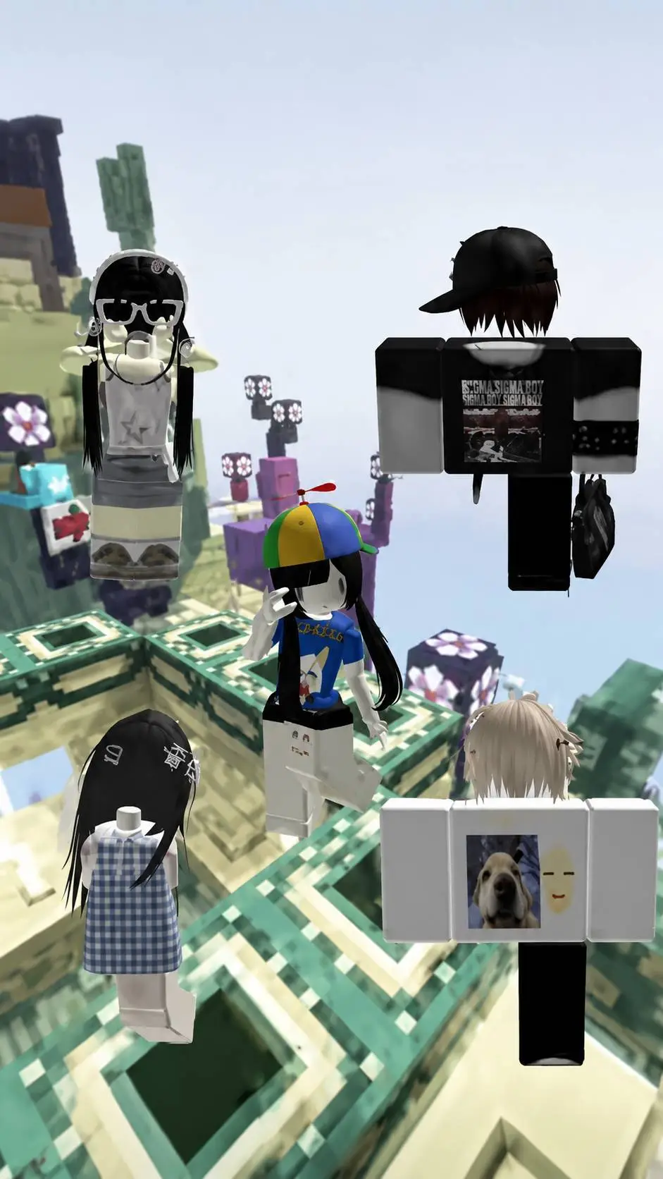 ai character: gc peacefull  background