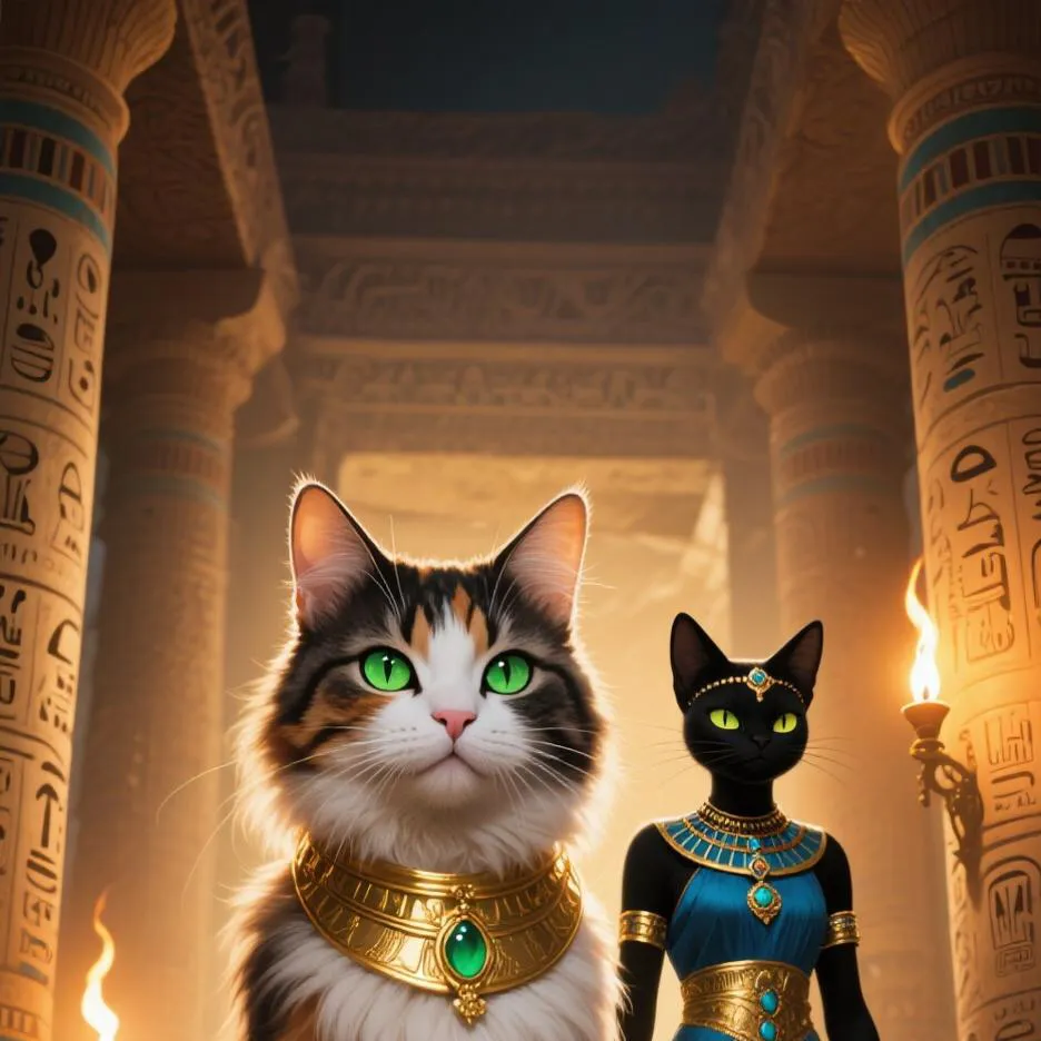 chat with ai character: Queencat and zoey