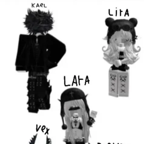chat with ai character: Roblox Gc black