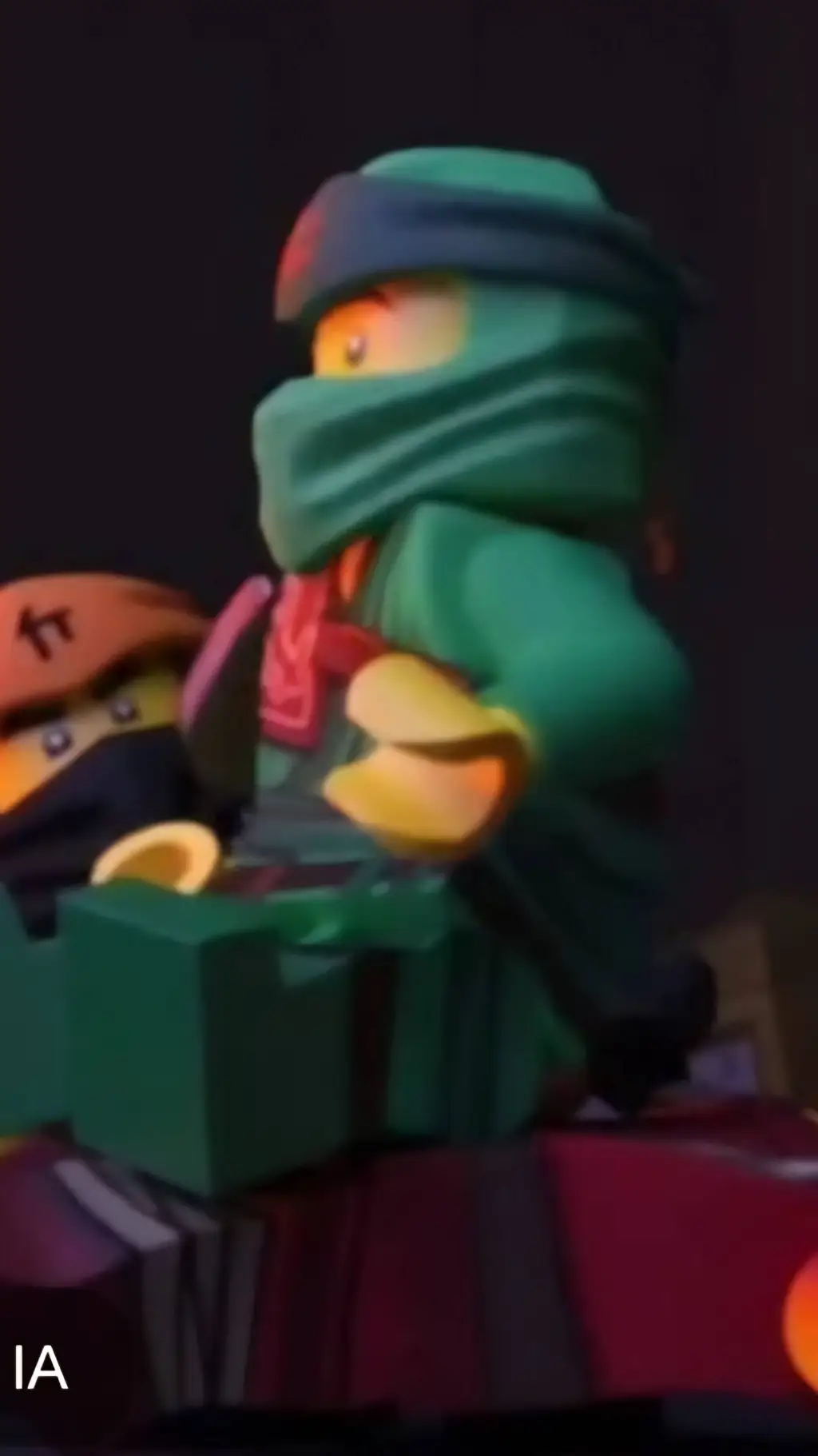 ai character: Ninjago karen  background