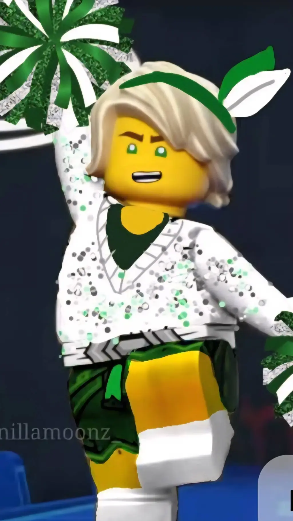 ai character: past ninjago react background