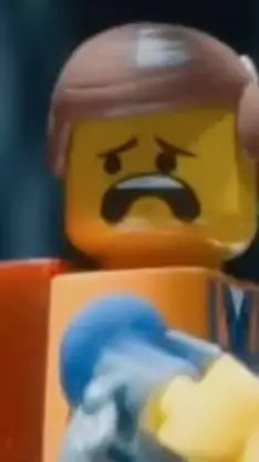 ai character: Lego movie as..... background