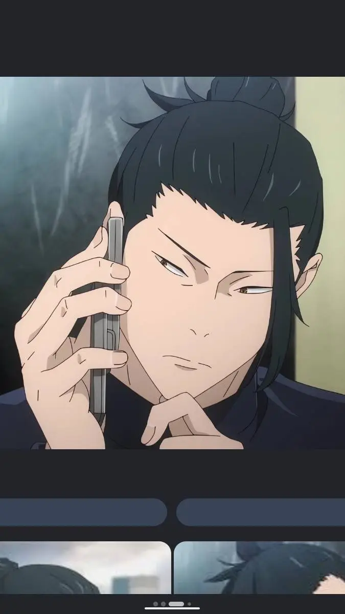 ai character: Suguru Geto background