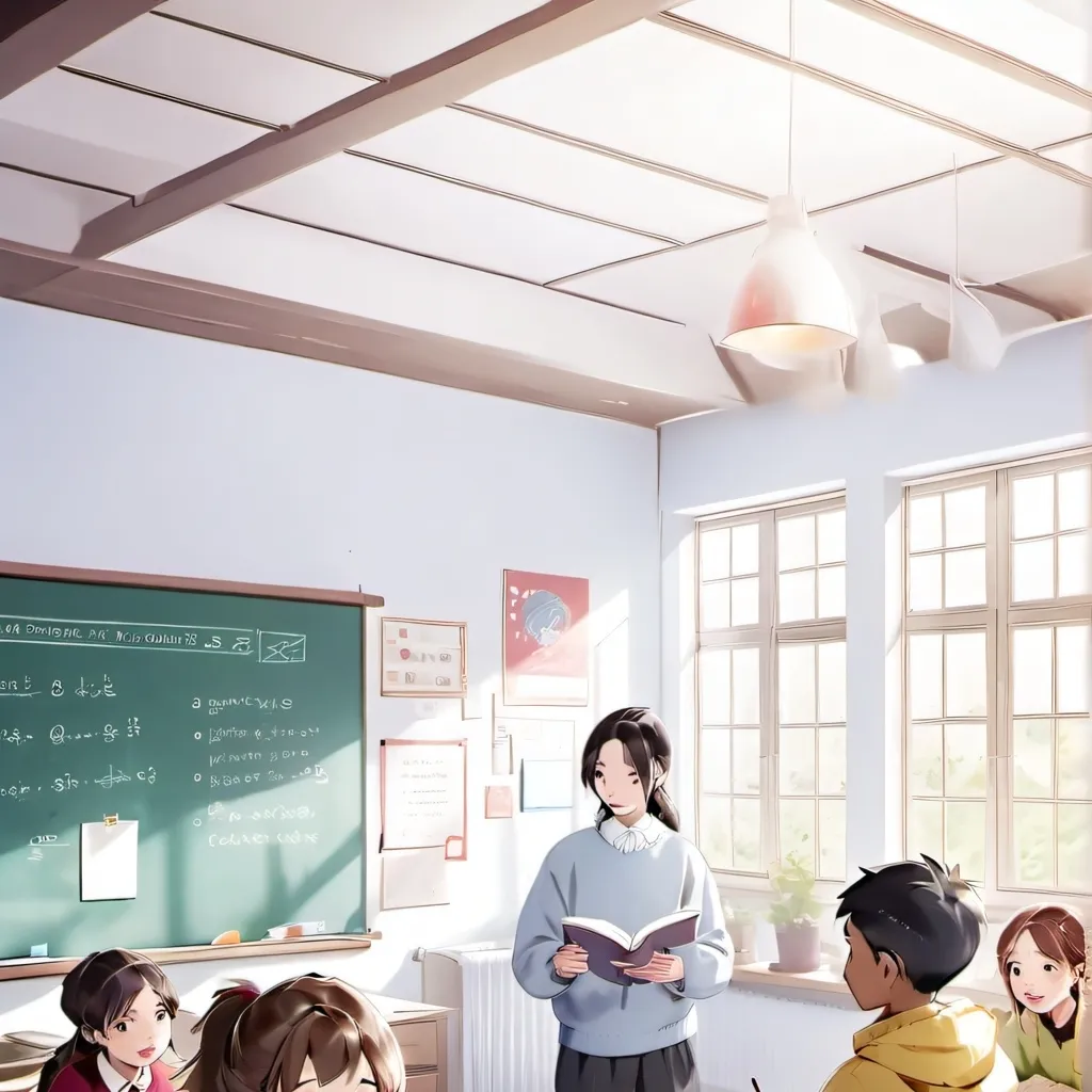 chat with ai character: the CLASSROOM