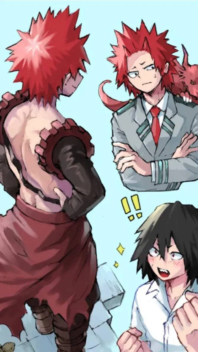 ai character: Kirishima ~ Clingy background