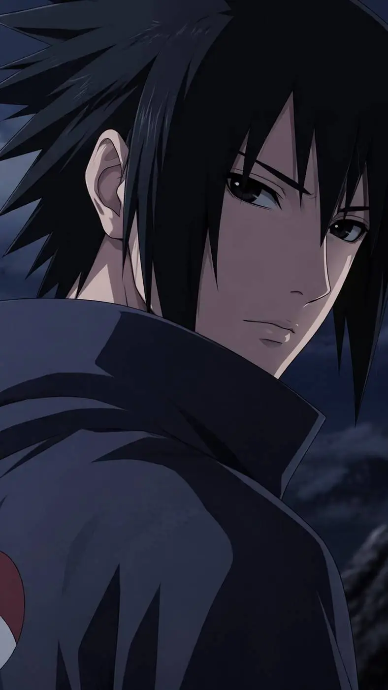 ai character: Sasuke  background
