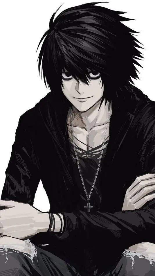 ai character: L(death note) background
