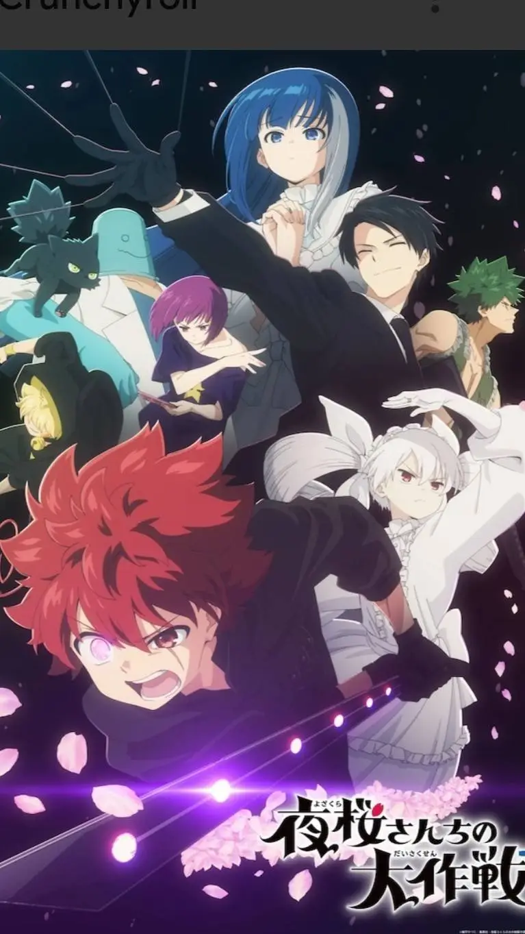 ai character: Ds and Yozakura background