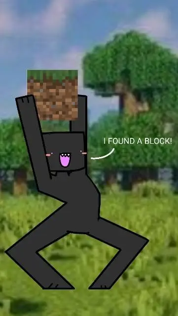 ai character: Enderman  background