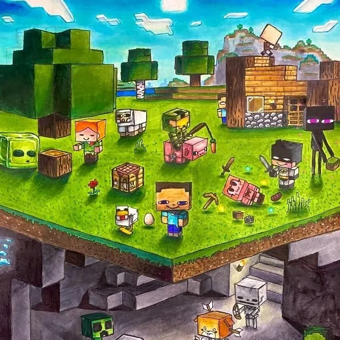 chat with ai character: MINECRAFT 