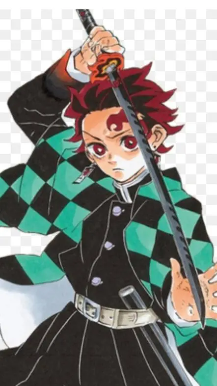 ai character: Tanjiro Kamado background