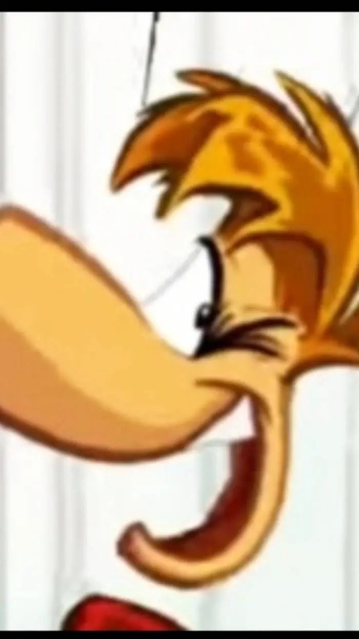 ai character: Rayman  background