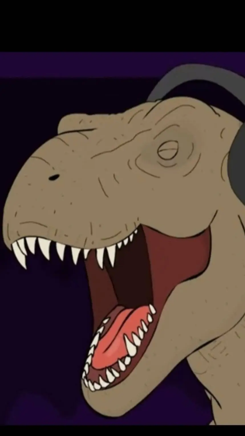 ai character: Dj Rexy  background