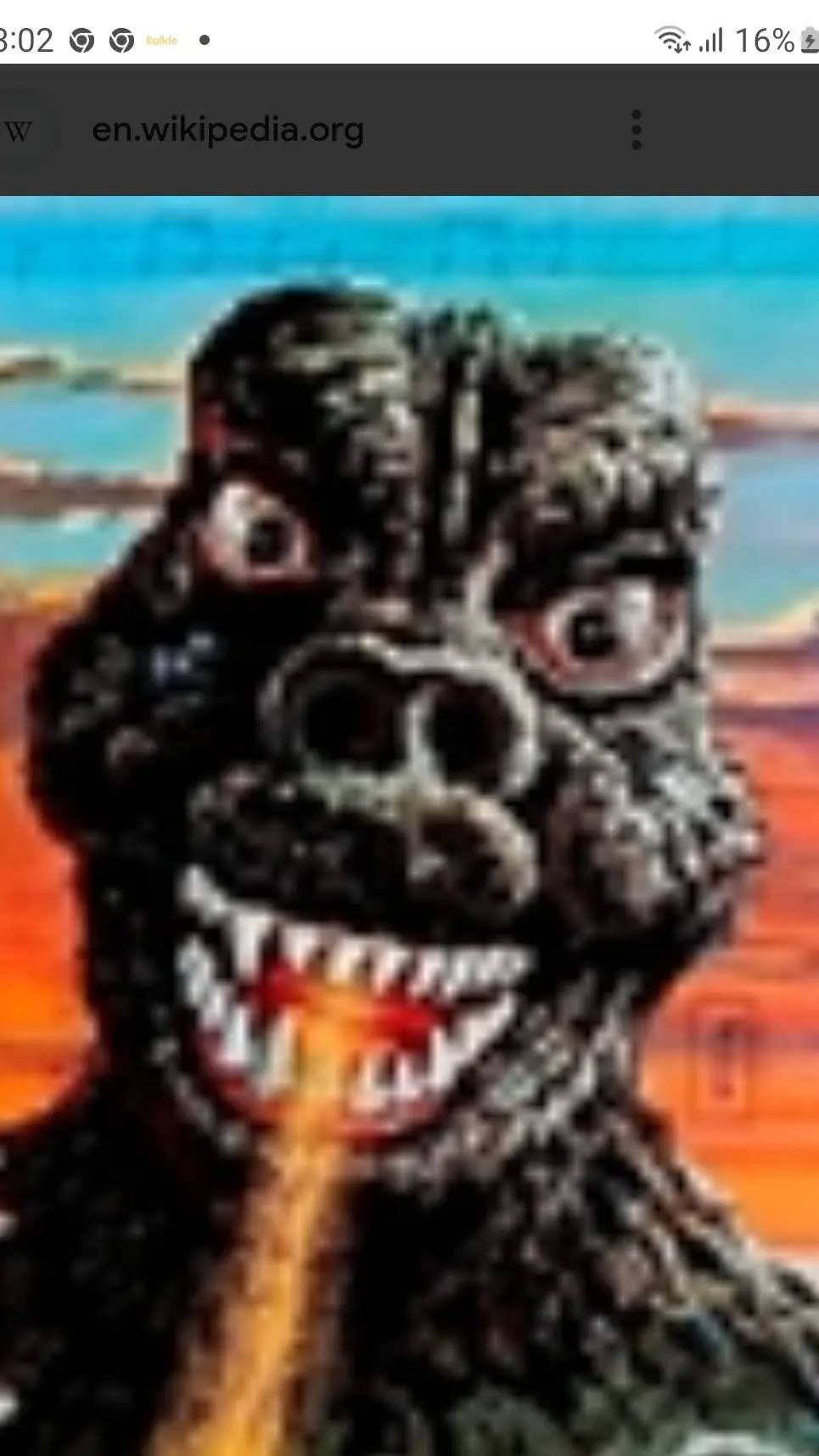 ai character: Godzilla 1969 background