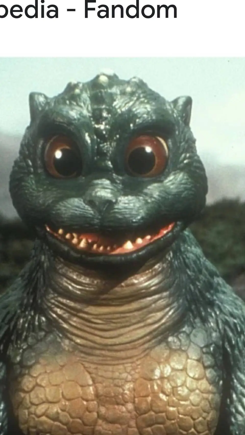 ai character:  Godzilla 1994 Lil background