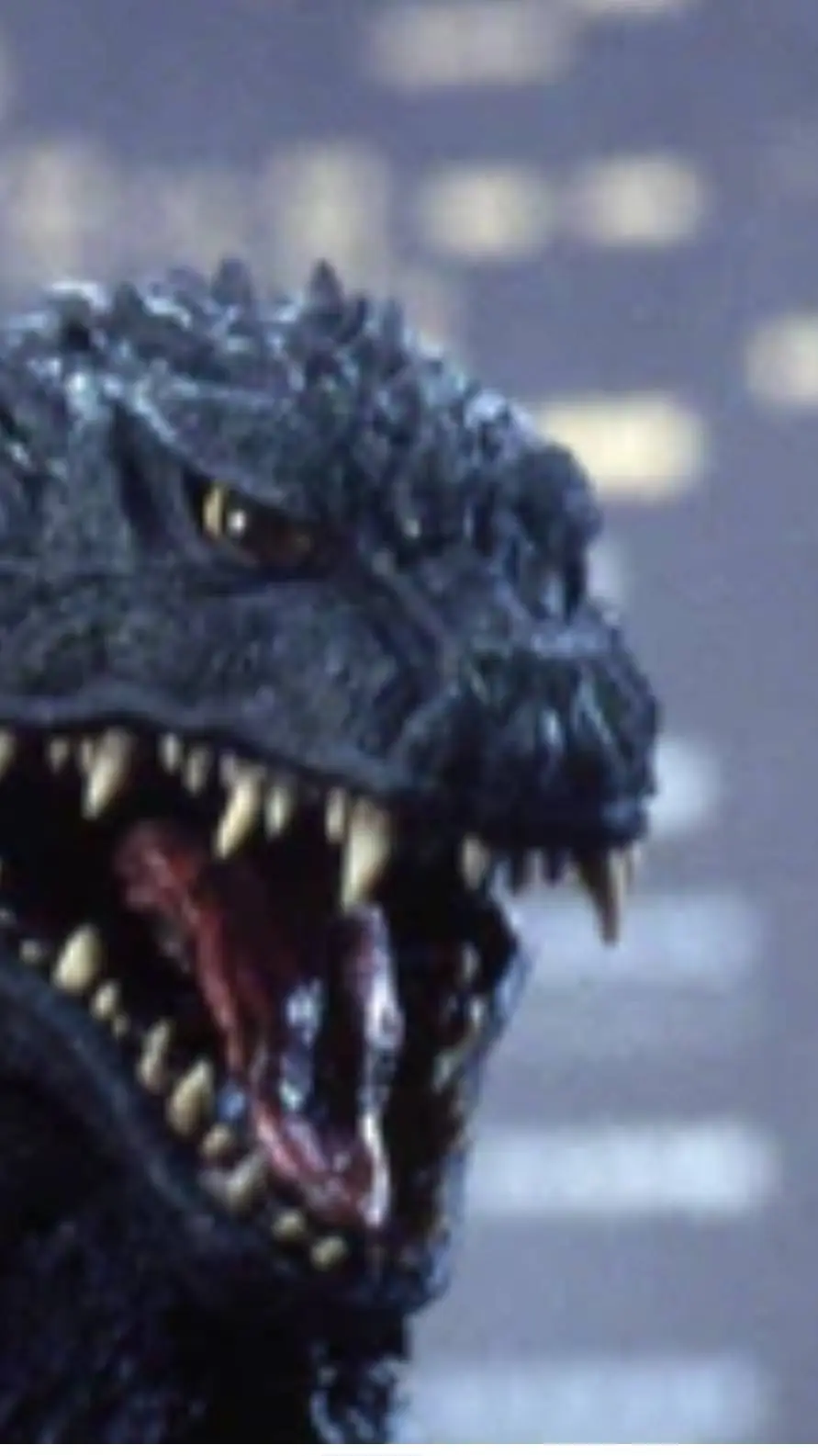 ai character: Godzilla 1999 background