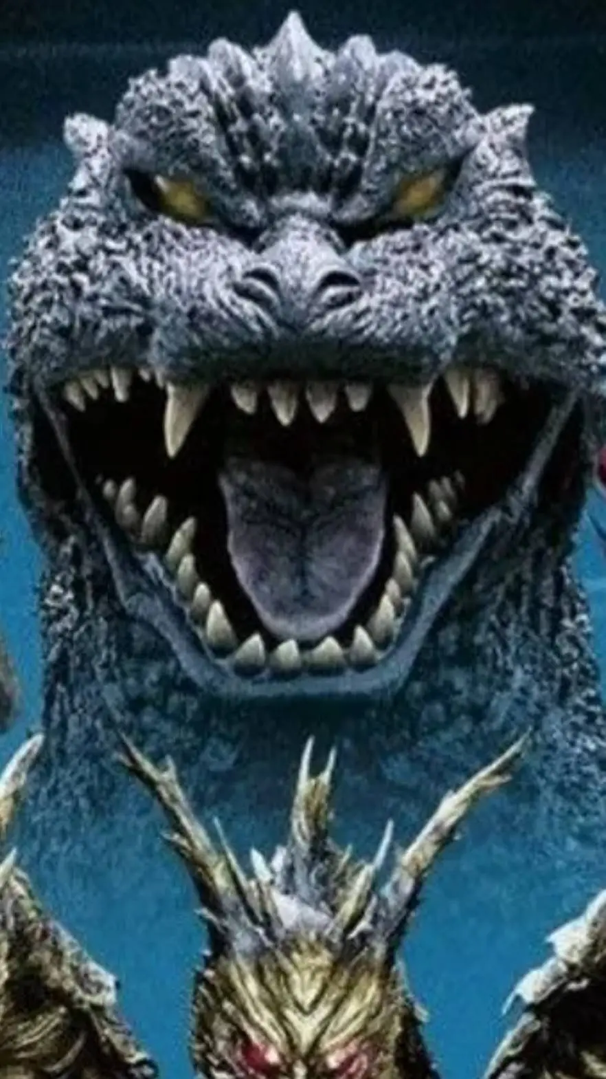 ai character: Godzilla 2004 background