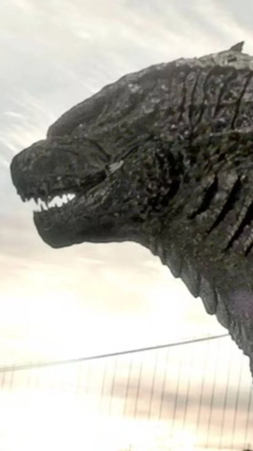 ai character: Godzilla 2014 background