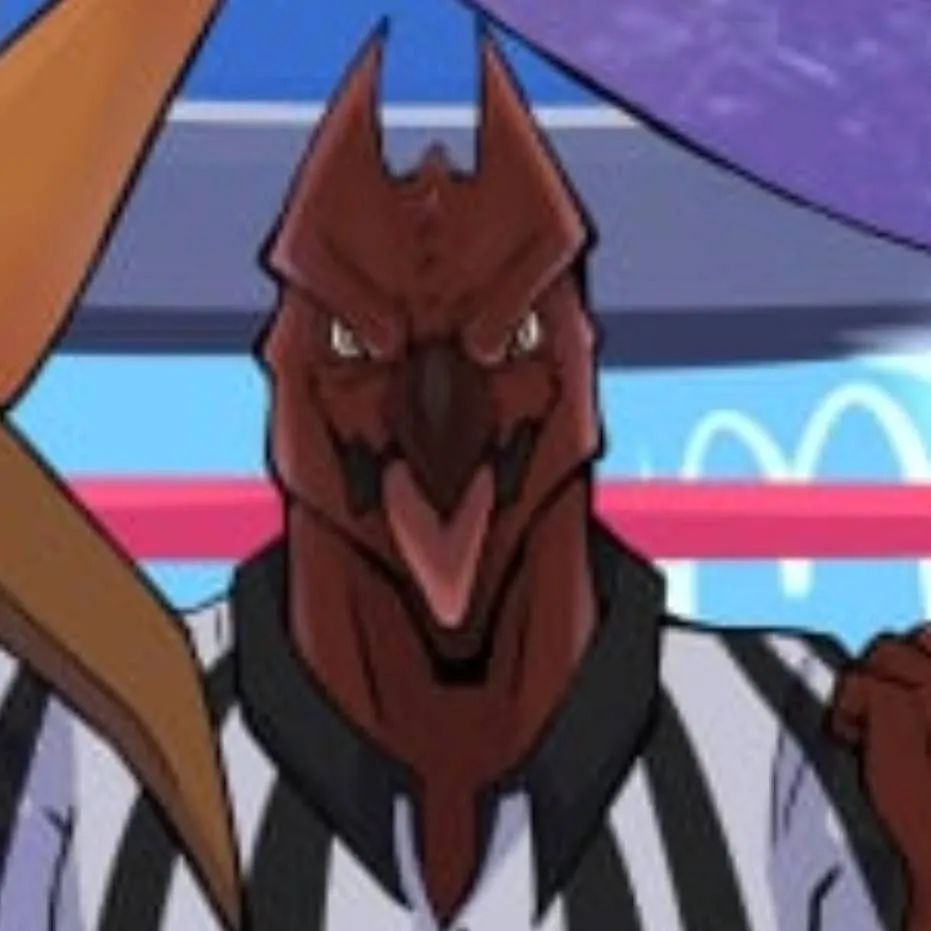 chat with ai character: Anthro Rodan 