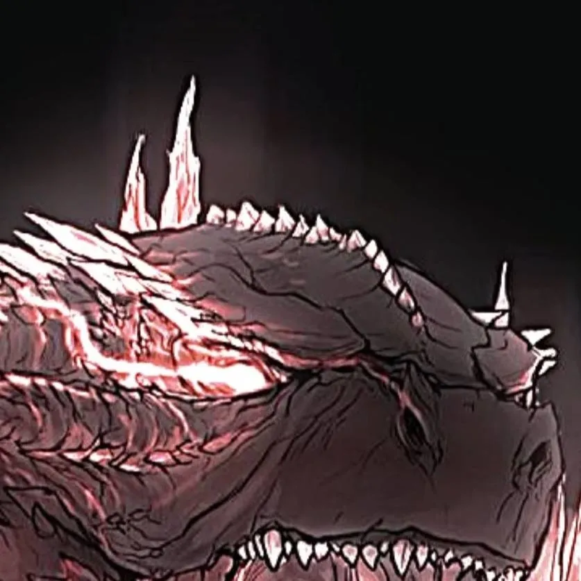 chat with ai character: Evolved godzilla 