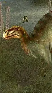 ai character: Cdh Iguanodon  background