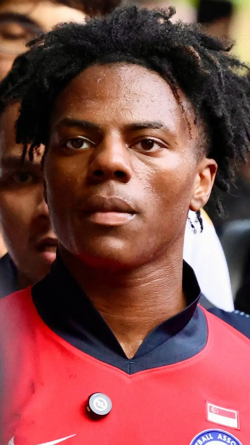 ai character: Ishowspeed  background