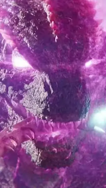 ai character: Evolved Godzilla  background