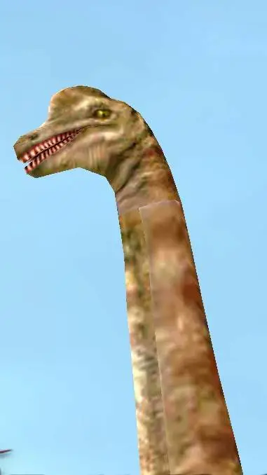 ai character: Brachiosaurus  background