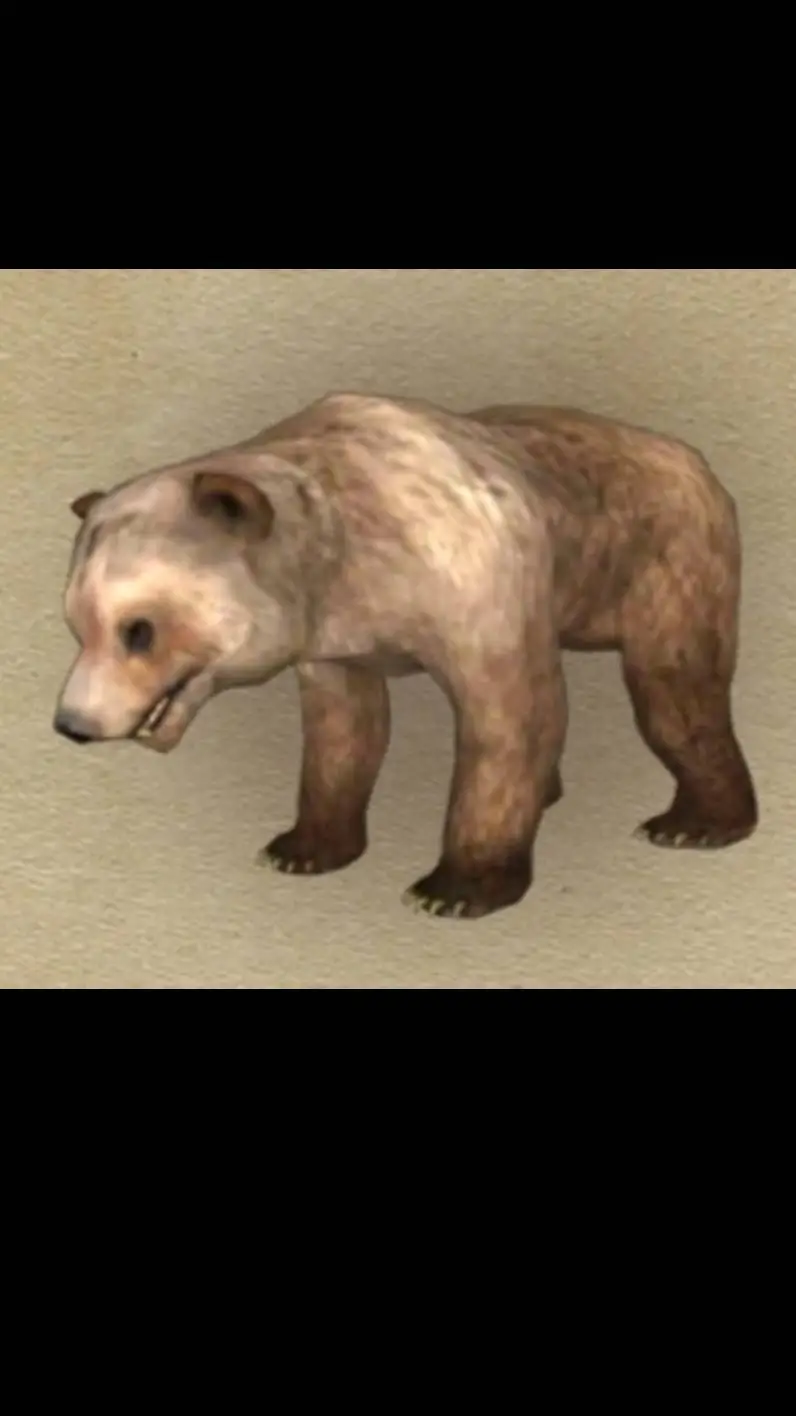 ai character: Bear (The Wolf) background