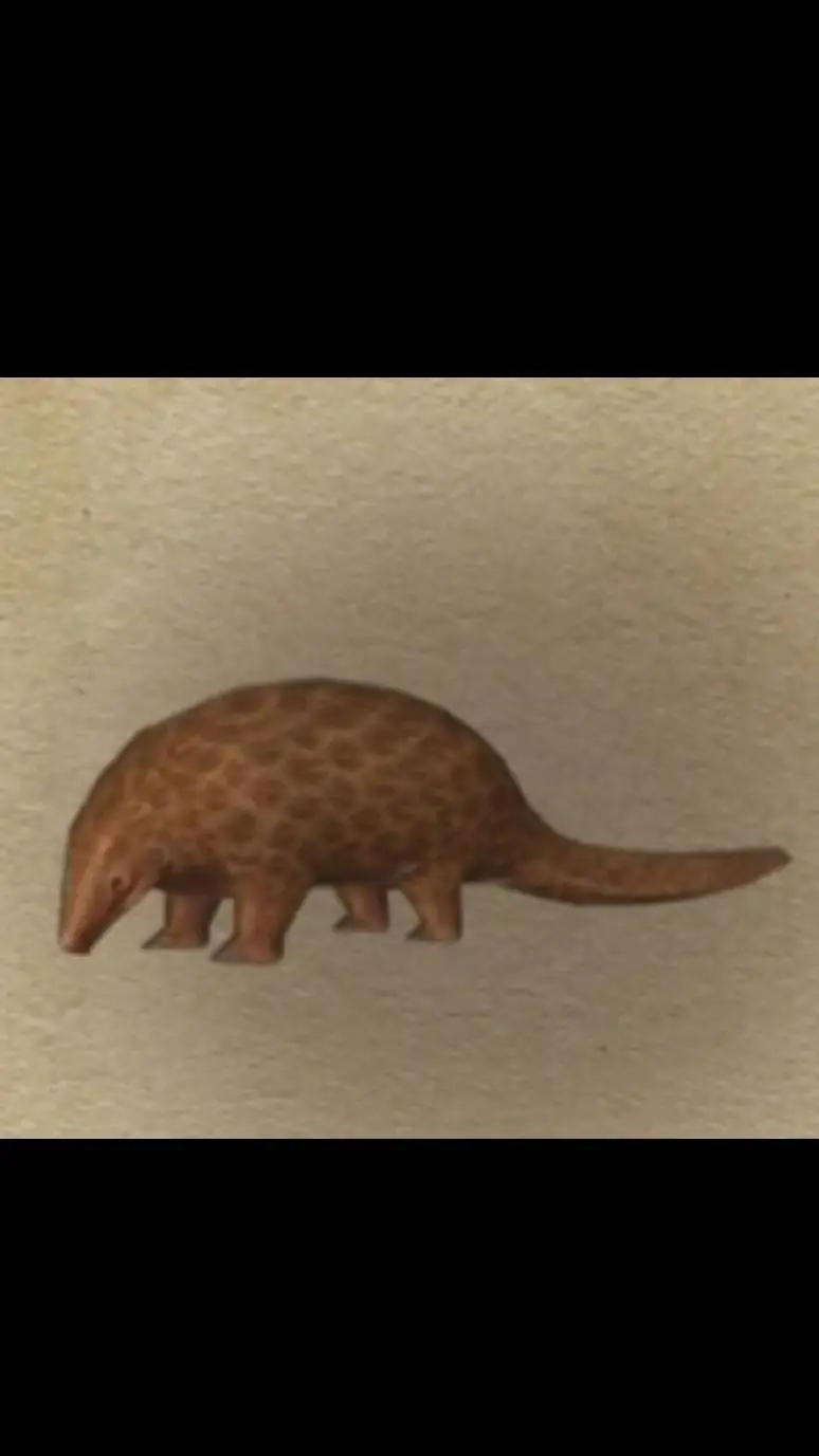 ai character: Ground Pangolin background