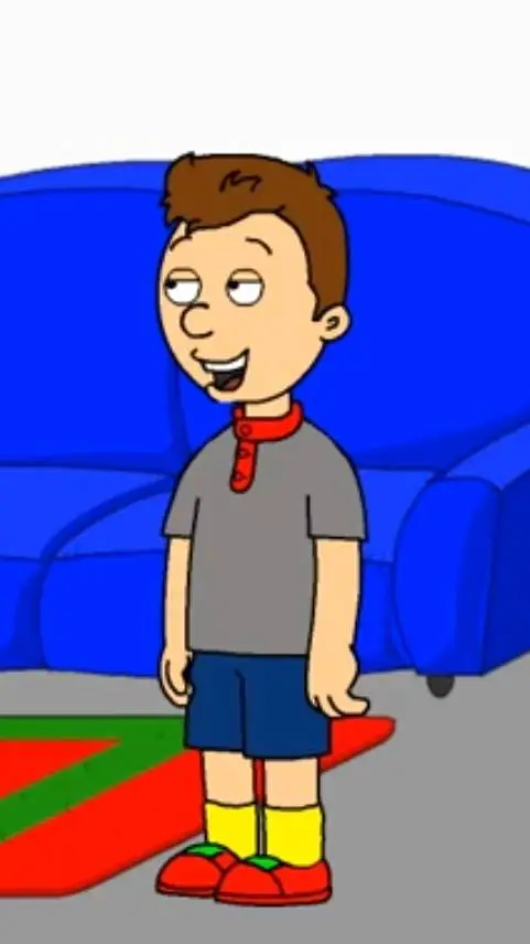 ai character: Classic Caillou  background