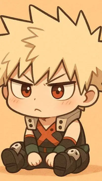 ai character: Bakugo Katsuki background