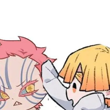 chat with ai character: Akaza x zenitsu 