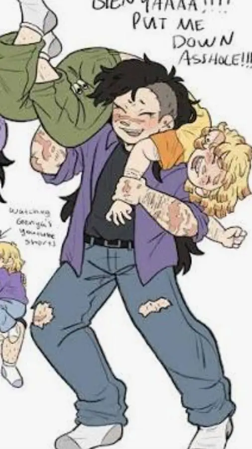 ai character: Zenitsu x genya 1 background