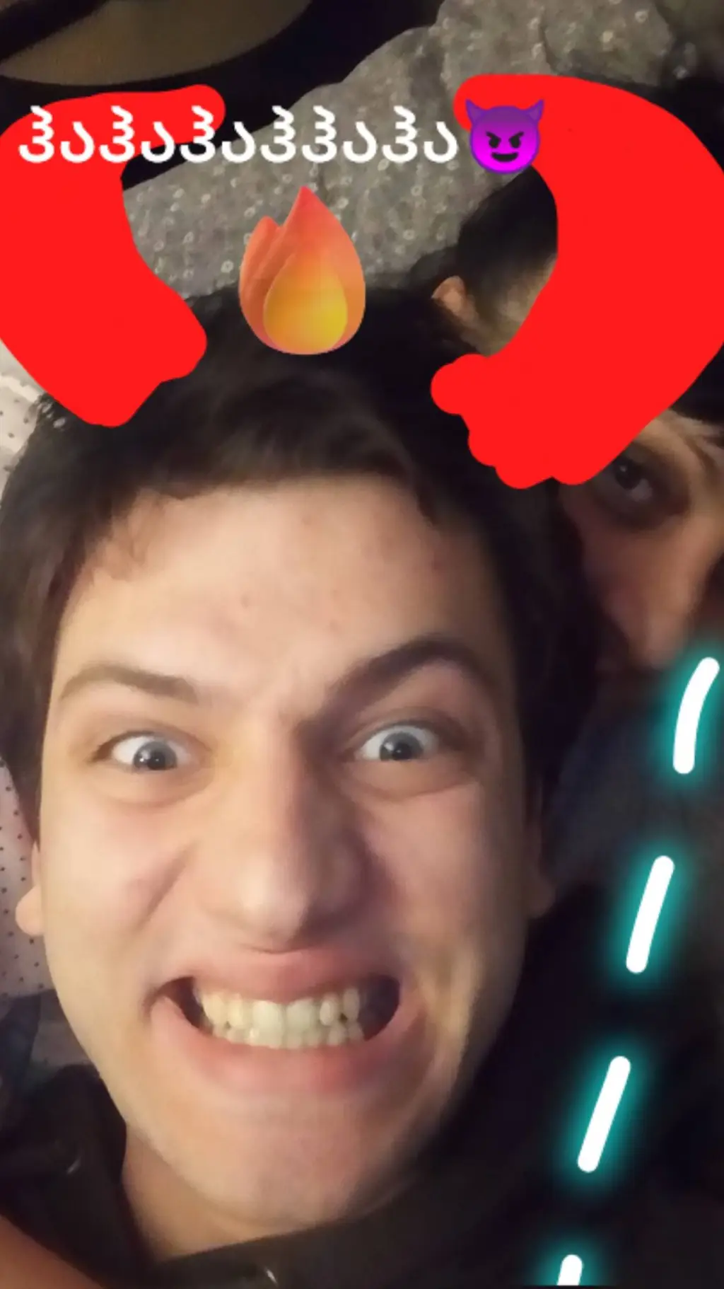 ai character: NIKA THE DEVIL background